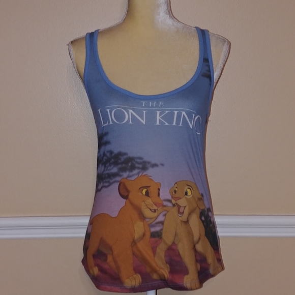 Disney Lion King Simba Nala Tank Top - Picture 1 of 2
